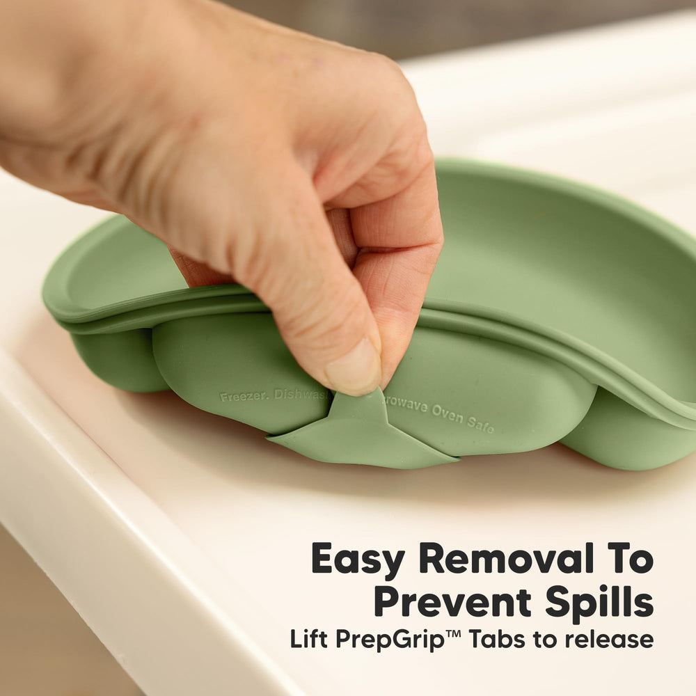KeaBabies suction plates are microwave-safe for quick reheating of meals.