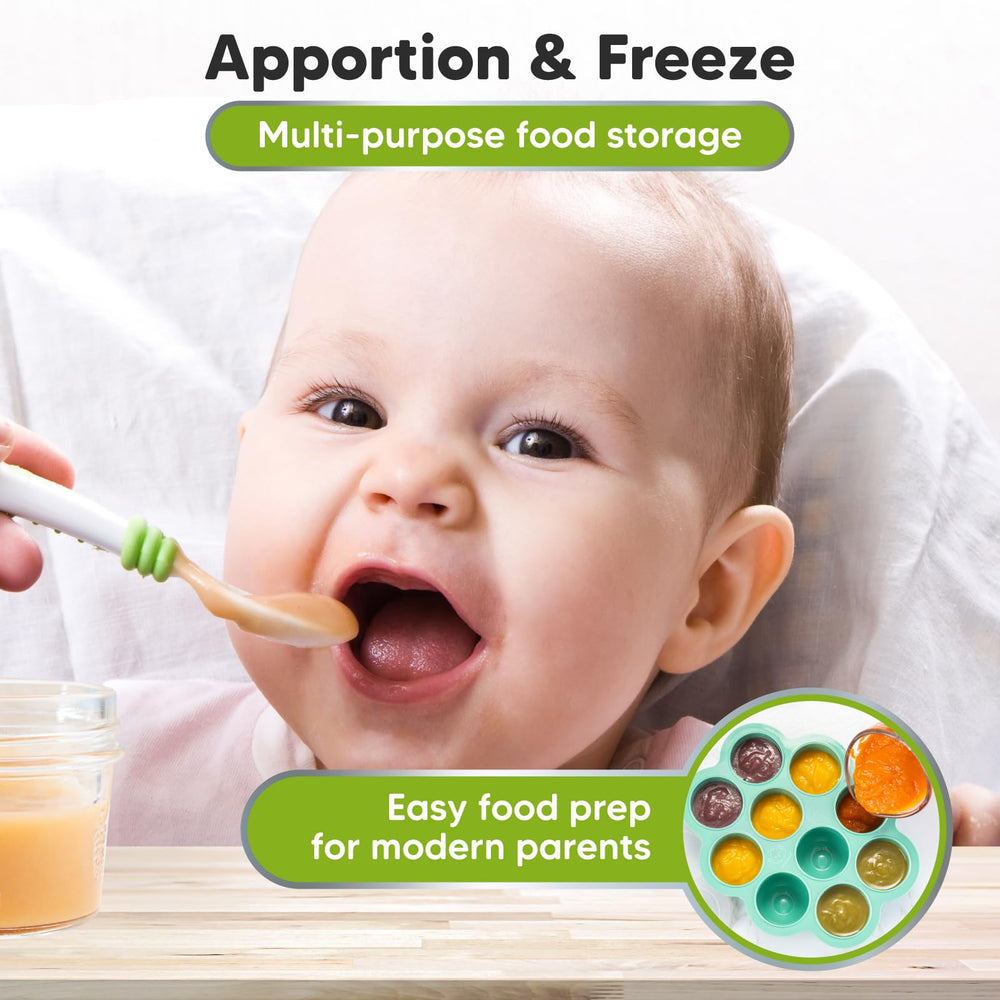 KeaBabies teething ice cubes and popsicles ready for snack time