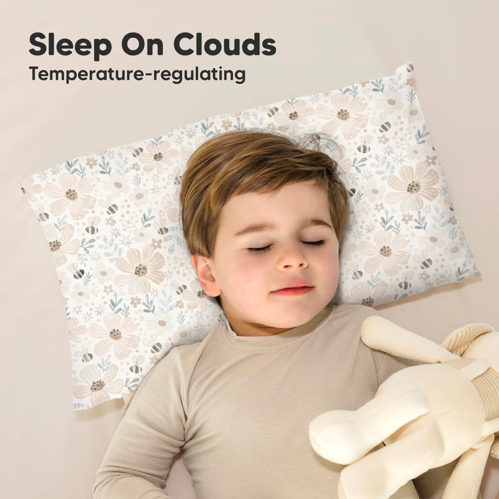 KeaBabies Temperature-regulating fabric close-up for comfortable nights.