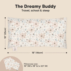 KeaBabies Toddler Pillow 10x18 travel-compact for on-the-go rests.
