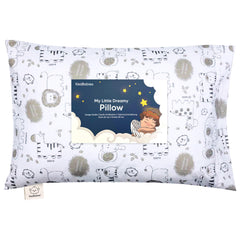 KeaBabies toddler pillow 13x18 shows ergonomic support for restful sleep.