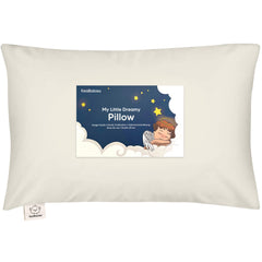 KeaBabies toddler pillow 13x18 ergonomic closeup showing neck support for restful sleep