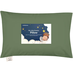 KeaBabies toddler pillow 13x18 demonstrates ergonomic neck support for calm sleep