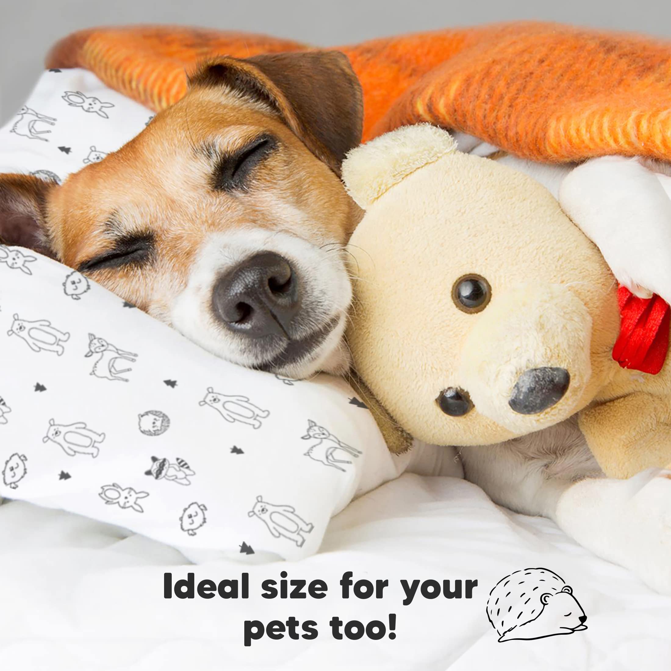 KeaBabies toddler pillow suitable for ages 2 to 5 for growing kids.