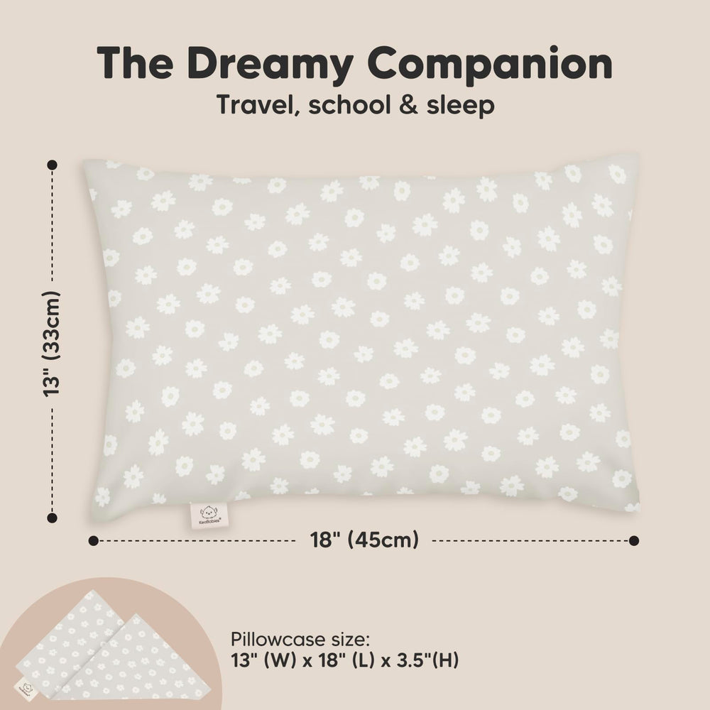 KeaBabies Meadow breathable fabric demonstrates all-season toddler comfort.