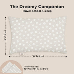 KeaBabies Meadow breathable fabric demonstrates all-season toddler comfort.
