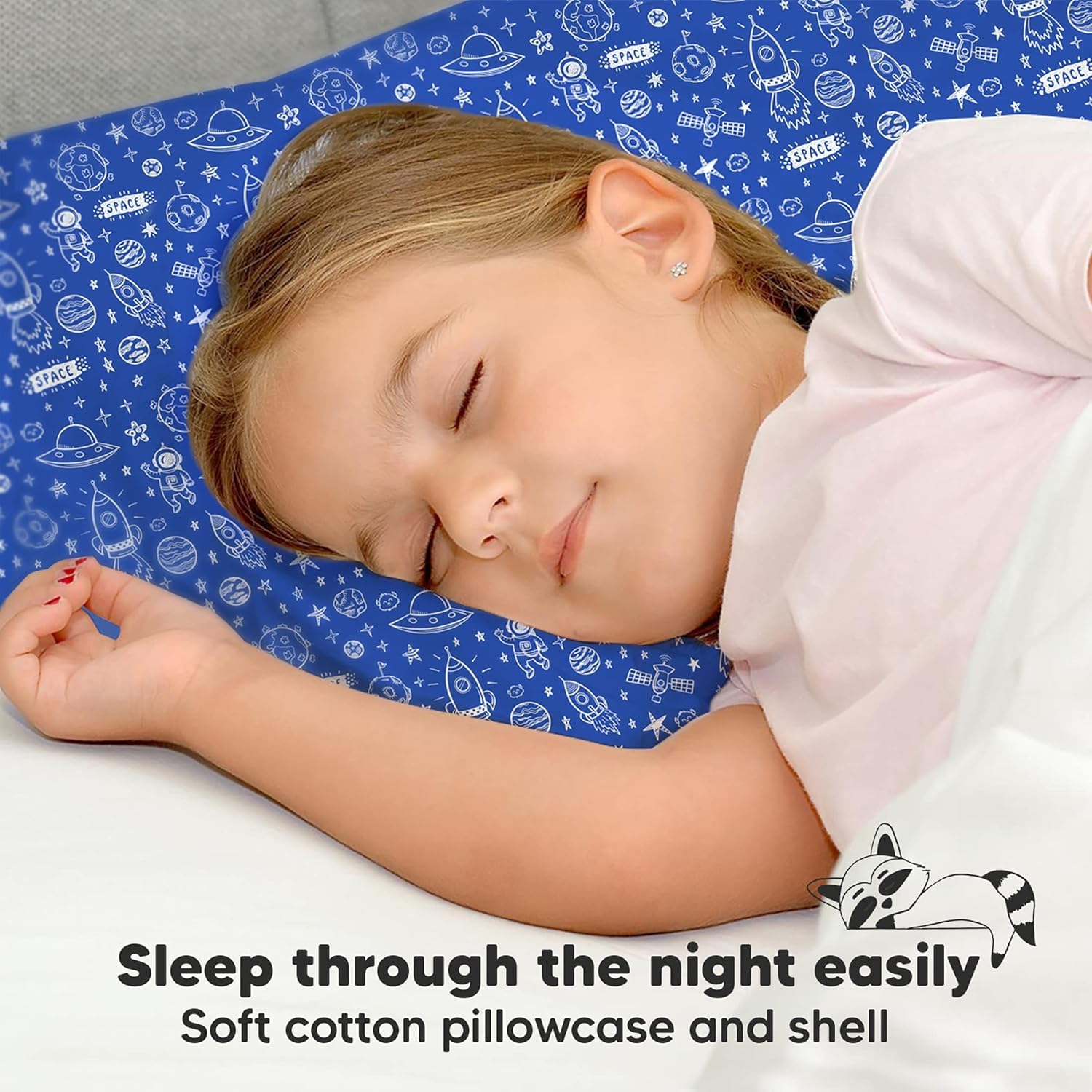 KeaBabies pillow ideal for restful home and travel naps