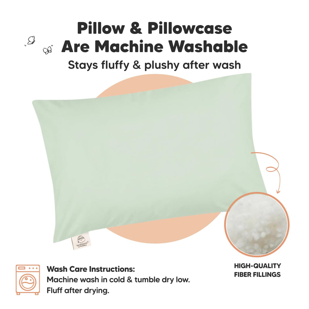KeaBabies soft-texture closeup reveals breathable, cozy surface for comfortable sleep.
