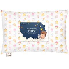 KeaBabies My Little Dreamy Pillow ergonomic-support for toddler neck comfort