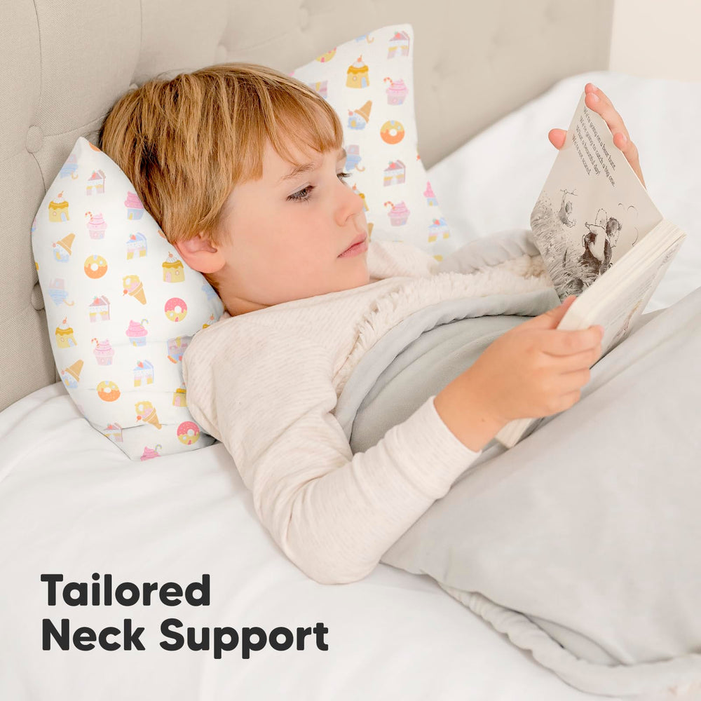KeaBabies My Little Dreamy Pillow travel-use visual compact size