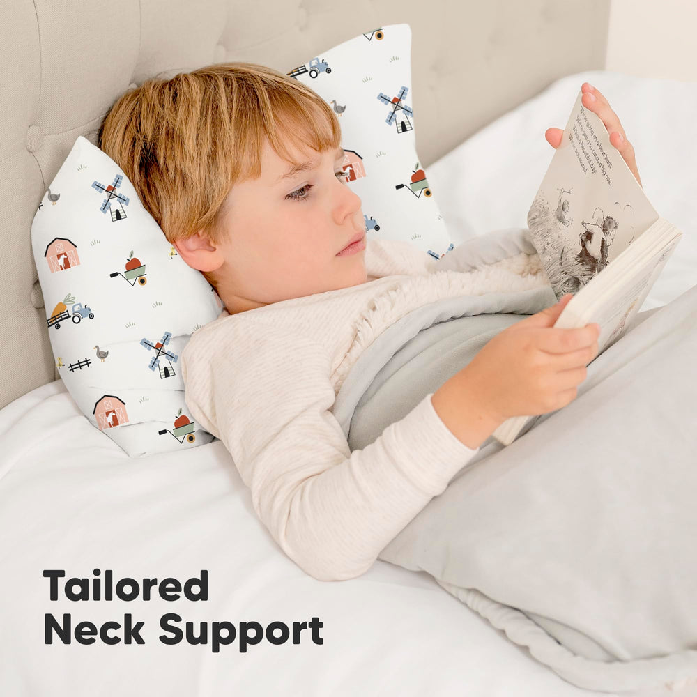 KeaBabies travel-friendly pillow ideal for car trips and sleepovers