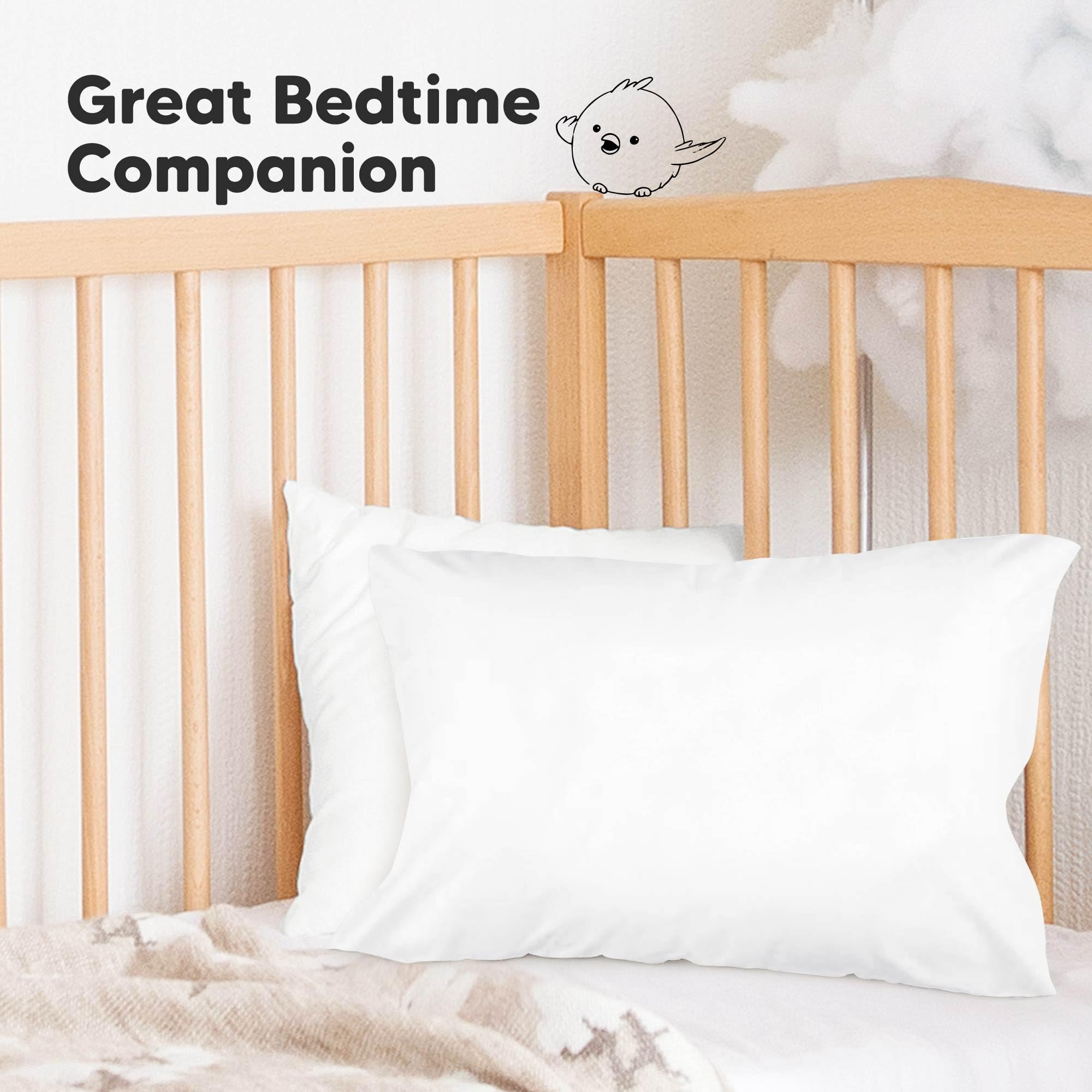 KeaBabies toddler pillowcase certified-oeko-tex for safe, clean sleep materials.