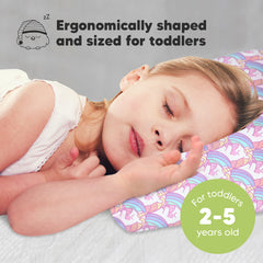 KeaBabies organic cotton pillowcase ensures soft, breathable skin-friendly comfort.