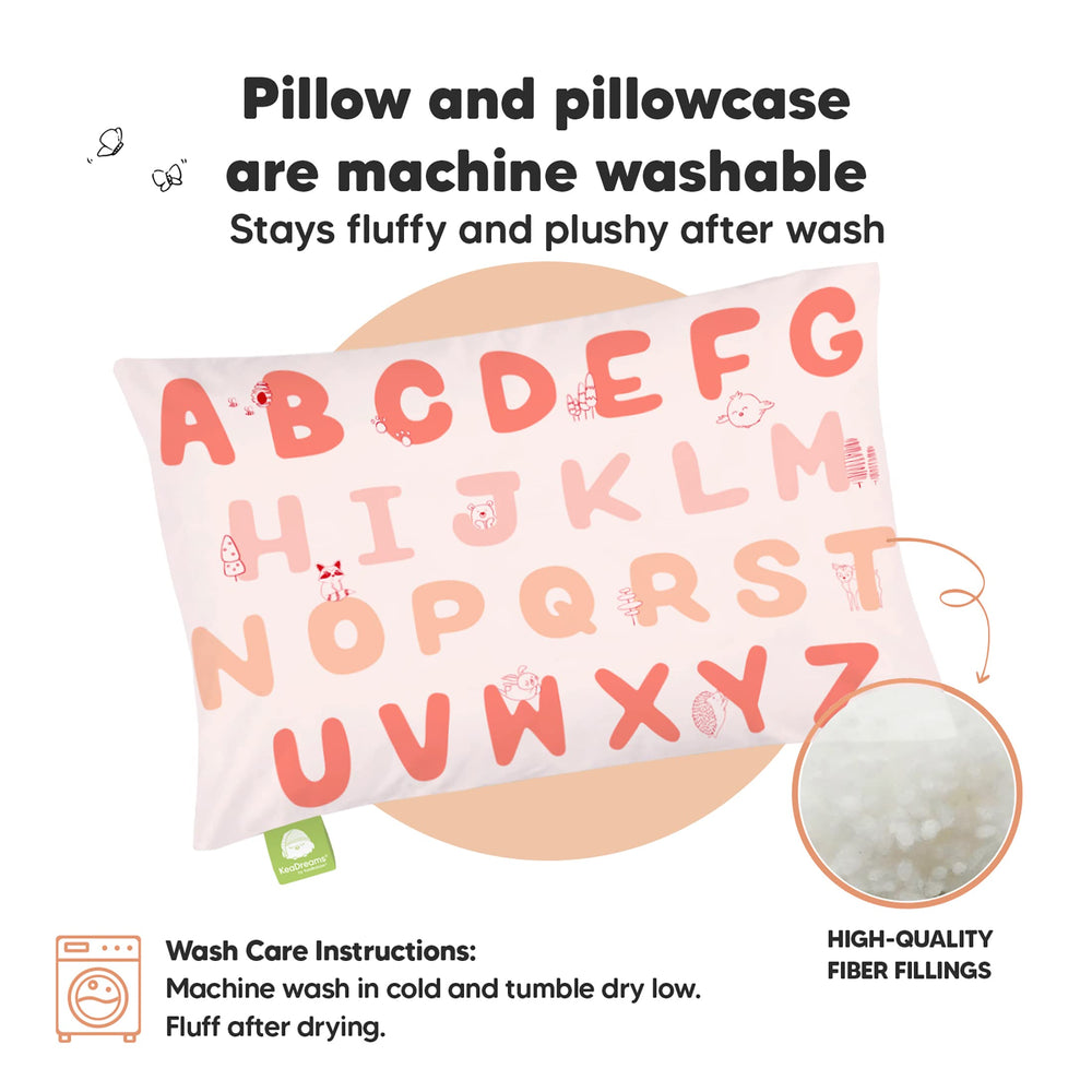 KeaBabies pillowcase closeup reveals organic cotton texture.