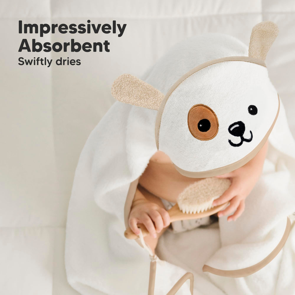 KeaBabies towel is machine washable and dryer friendly for busy parents
