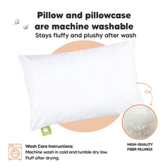 KeaBabies Travel-friendly pillow supports on-the-go comfort during trips.