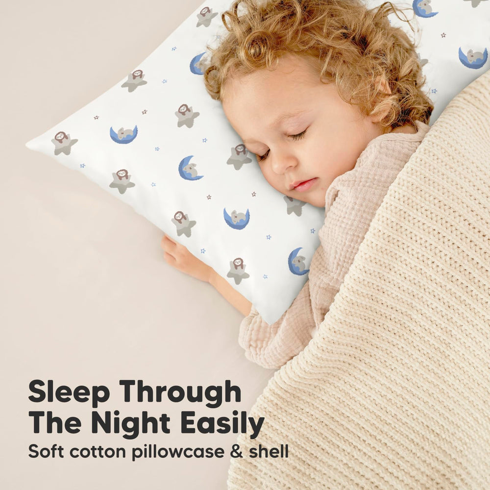 KeaBabies Travel-nap ready pillow during car trips.