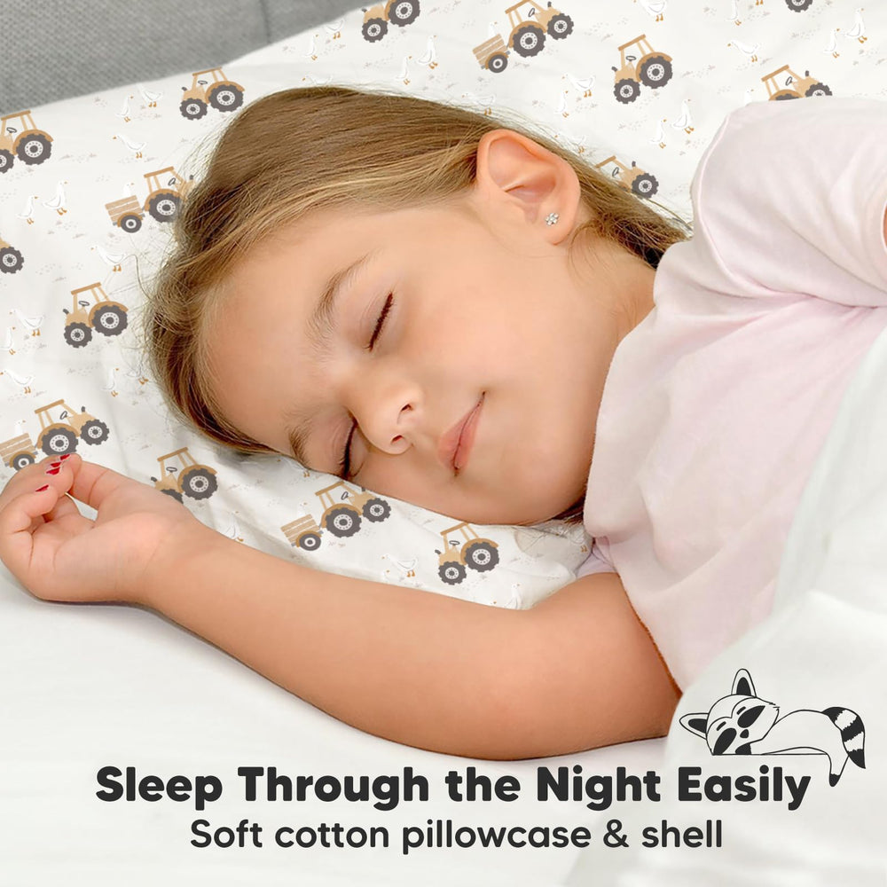 KeaBabies travel-nap-toddler-pillow-setup shows ready-for-car-and-grandparents visits.