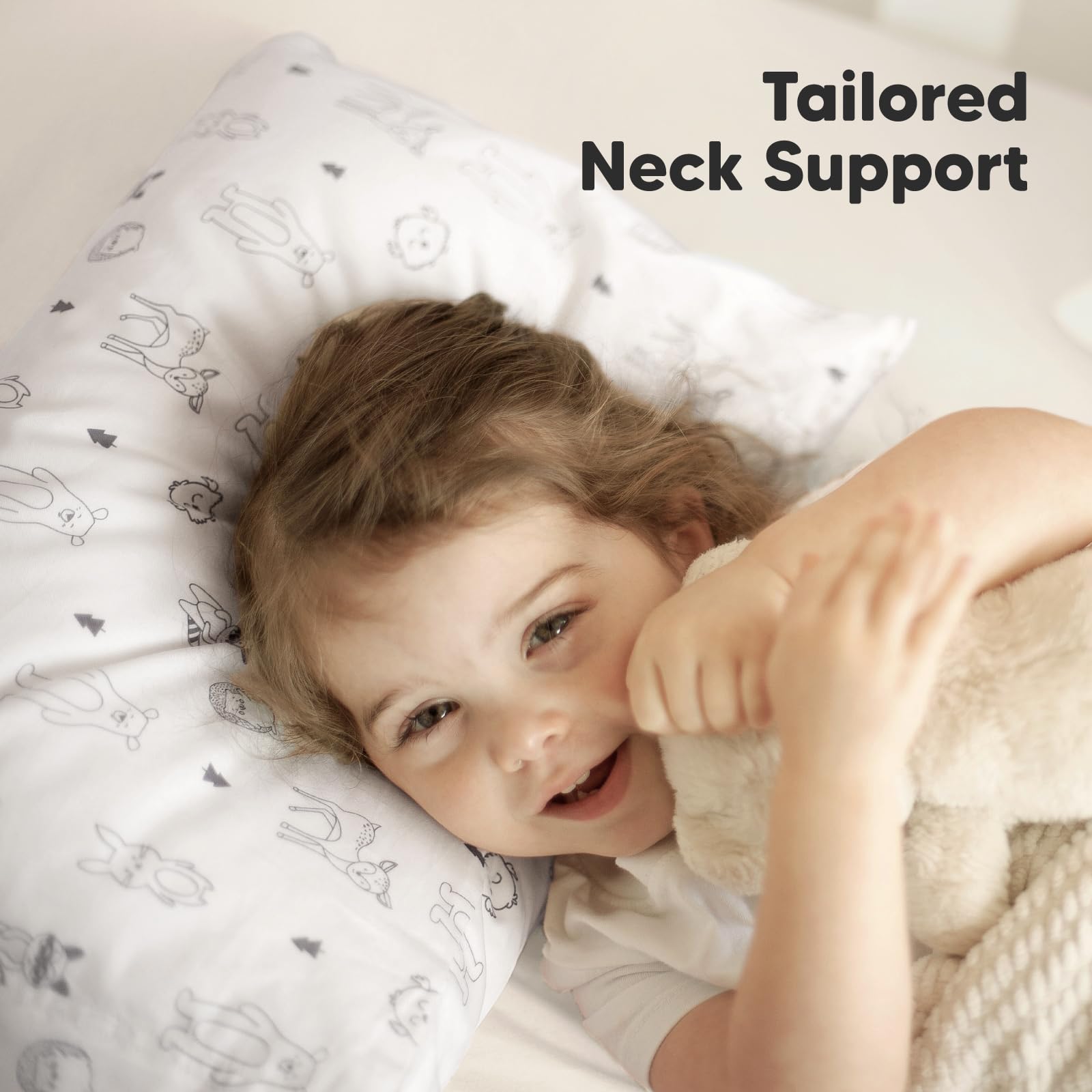 KeaBabies travel-ready pillow 14x20 ideal for naps on the go