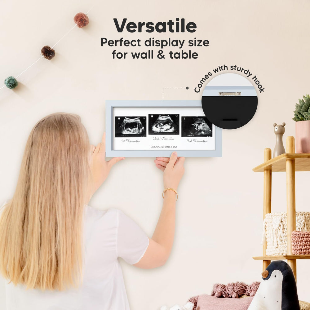 KeaBabies Trio Ultrasound Frame grandparents gift celebrates family and new arrival.
