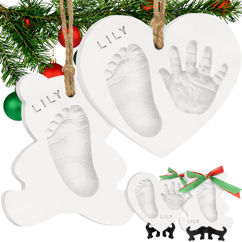 Keababies Trove baby handprint kit package—complete keepsake set for memories.