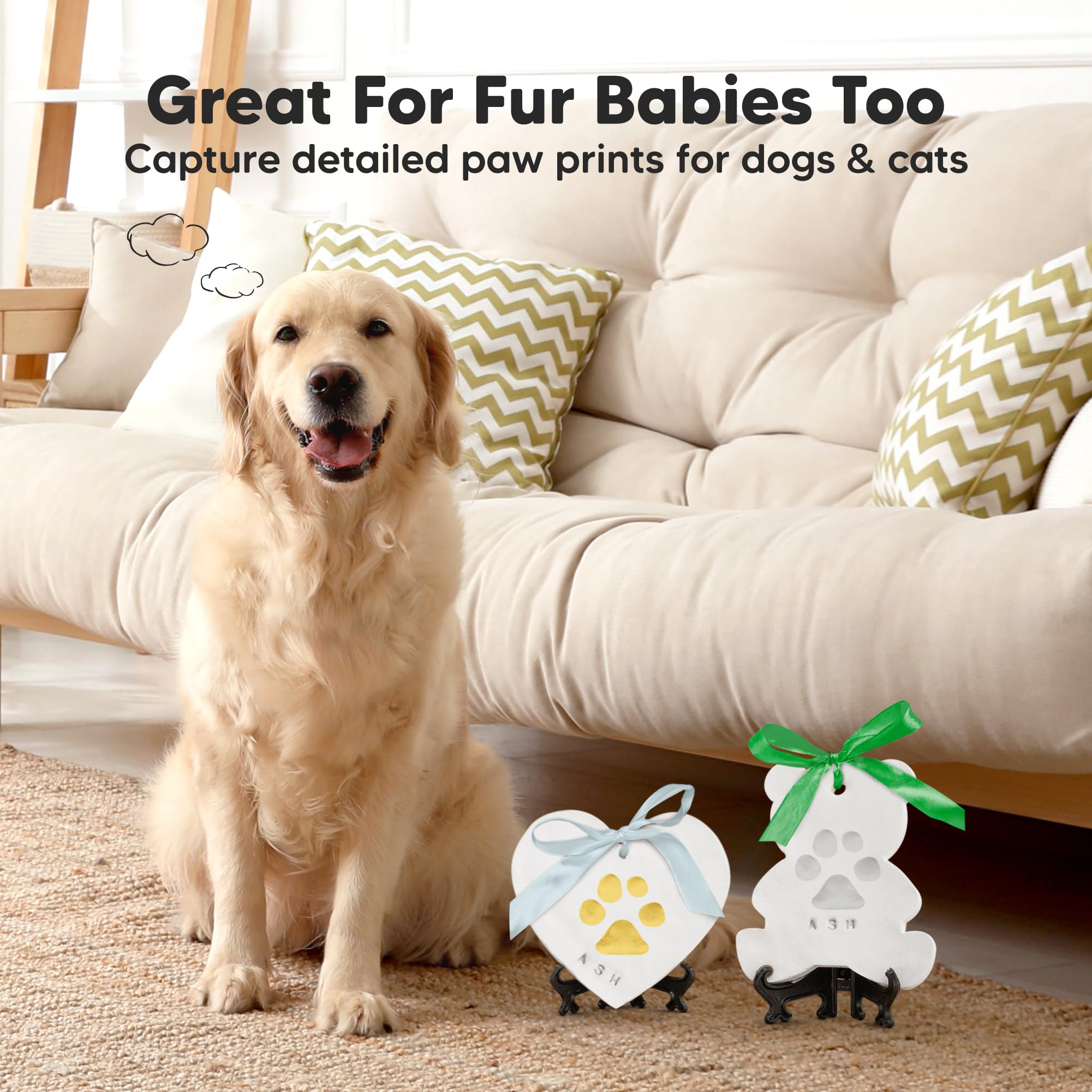 Keababies Trove satin ribbons and twig strings—ready-to-hang ornament embellishments.