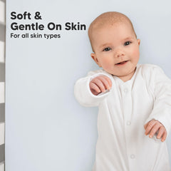 KeaBabies two-pack bundle on bed illustrating quick fit and removal.