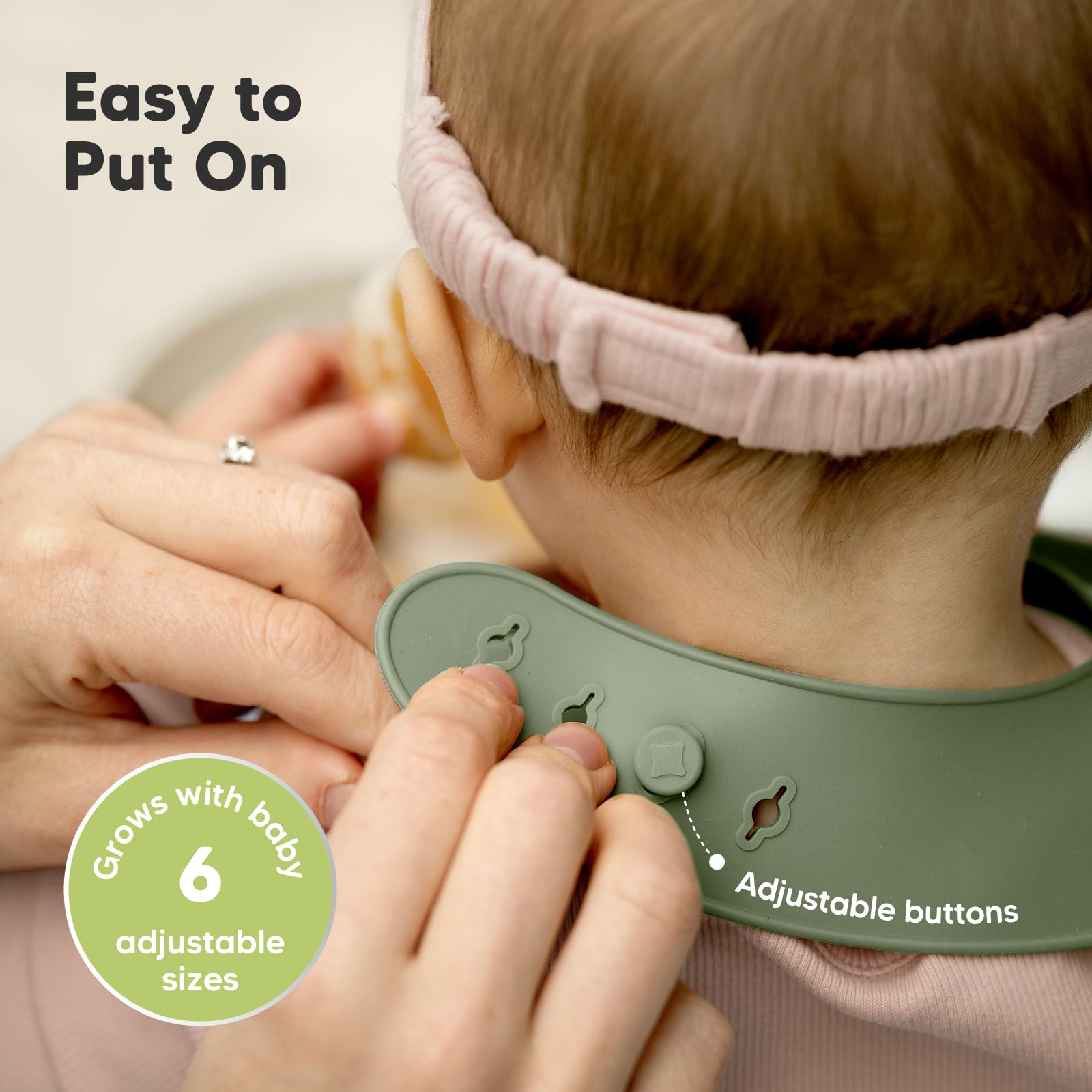 KeaBabies two-pack slate bibs ready for siblings.