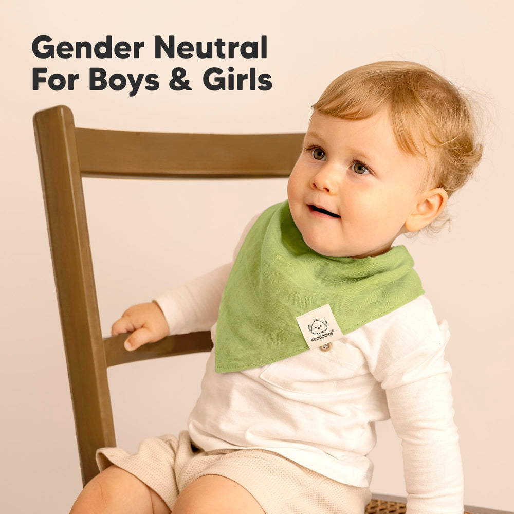 KeaBabies unisex bibs matching outfits for boys and girls