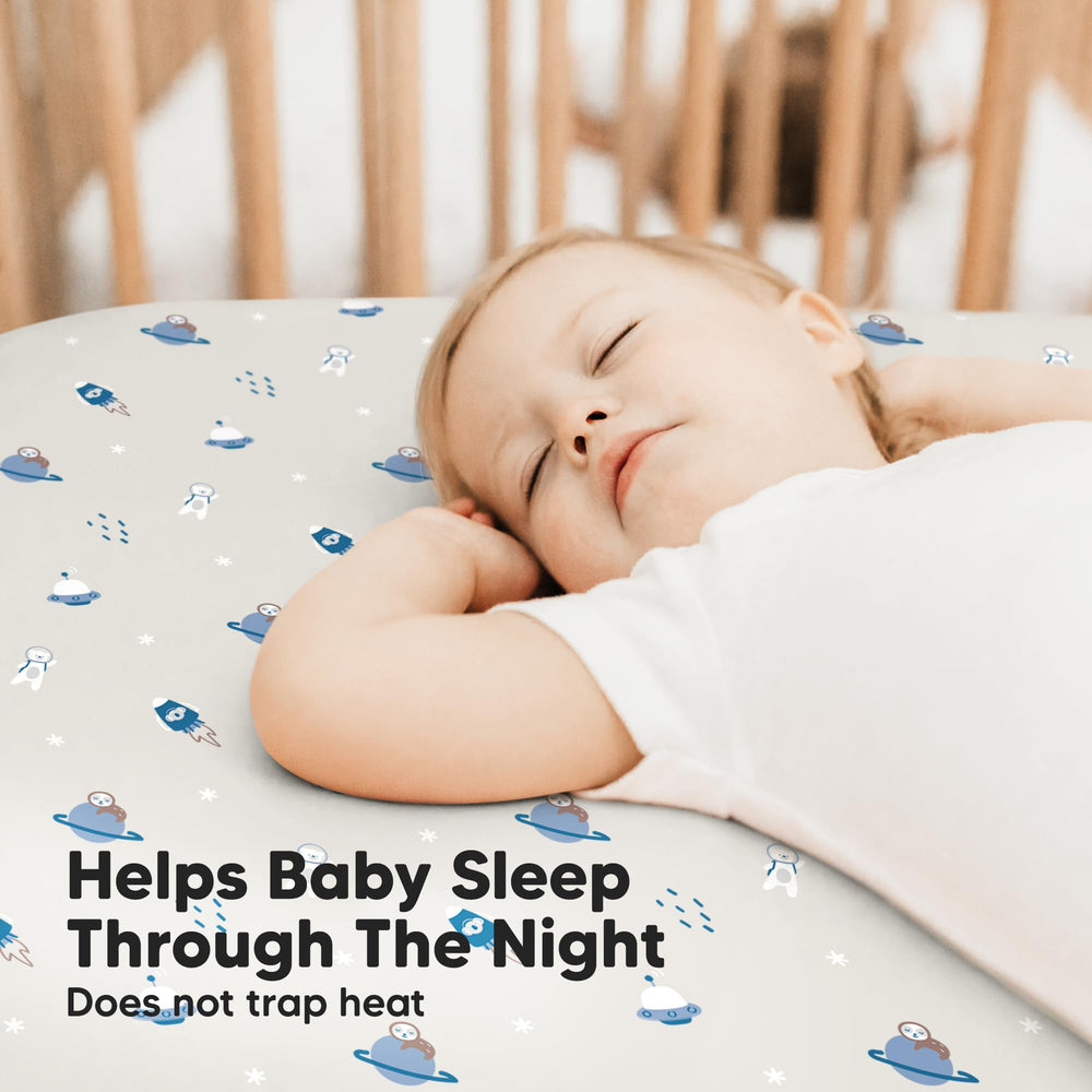 KeaBabies bamboo fabric breathability for all-season comfort