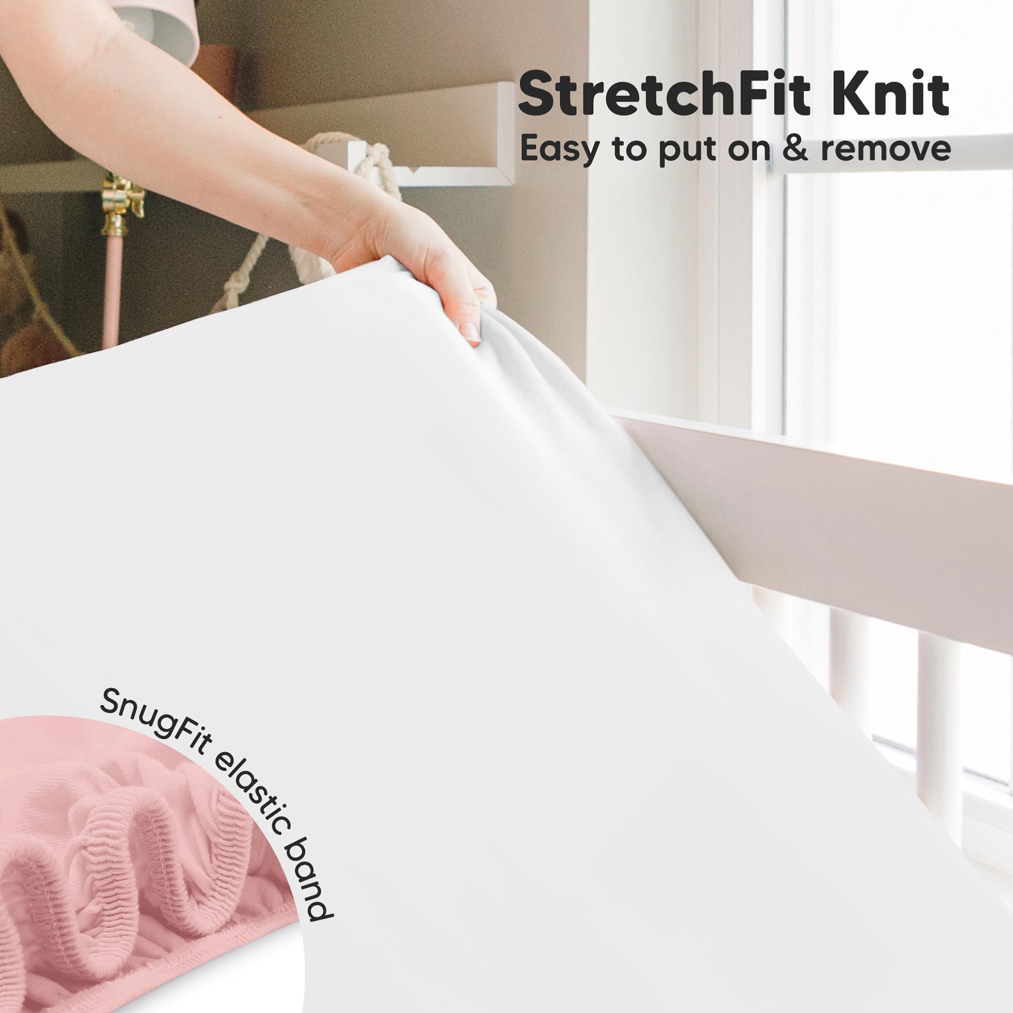 KeaBabies bamboo viscose texture soft on delicate baby skin