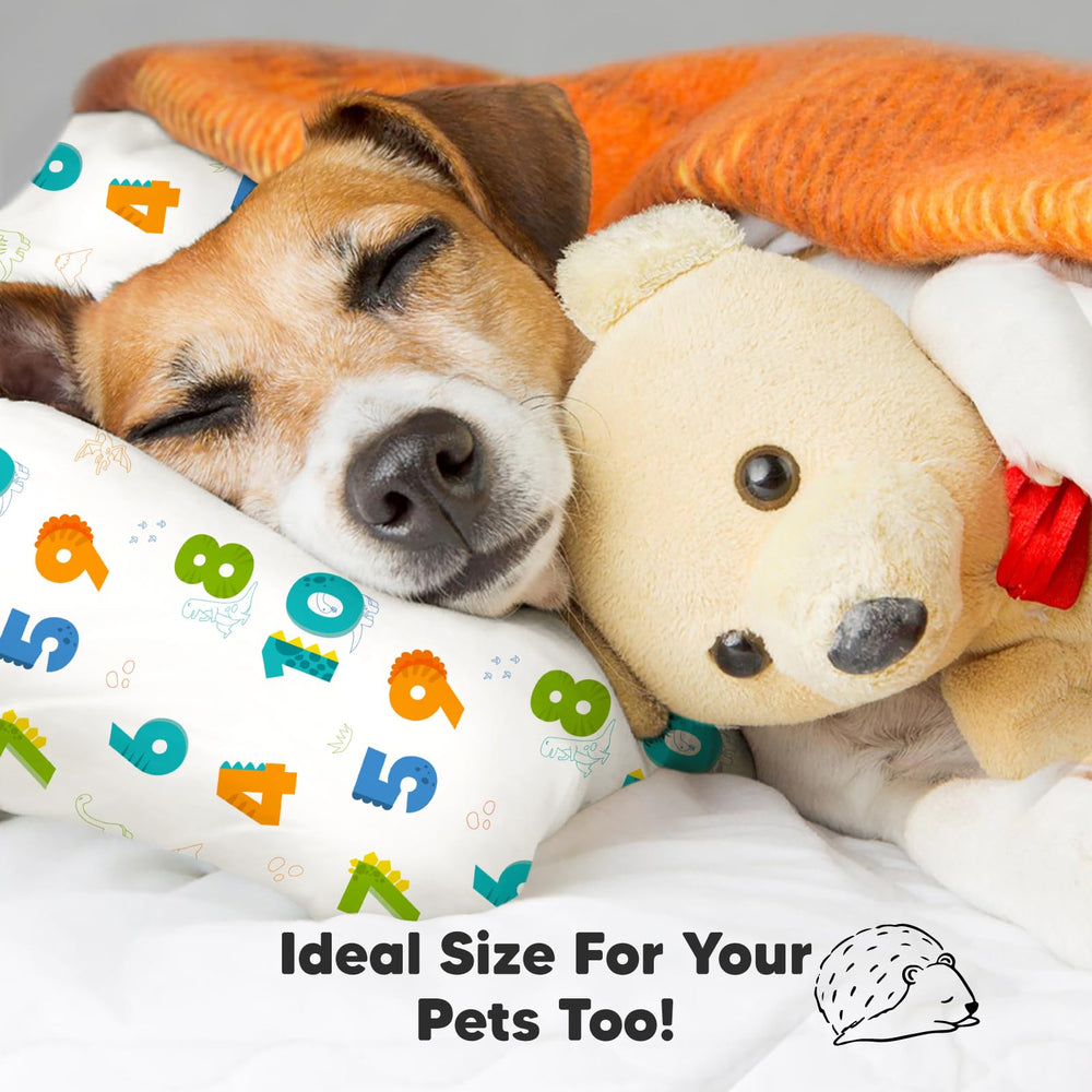 KeaBabies washable pillow shows easy care with machine washing.