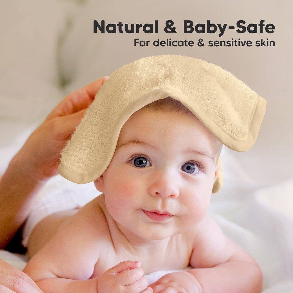 KeaBabies durable washcloths are machine washable for busy parents.