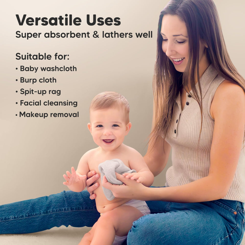 KeaBabies machine-washable and dryer-friendly fabric supports busy parent routines