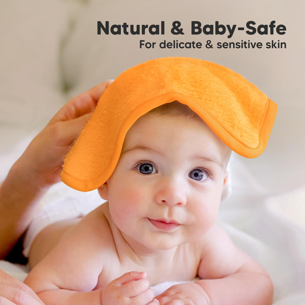 KeaBabies durable washcloths are machine washable for busy families.