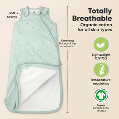 KeaBabies wearable sleep sack hip room for natural movement