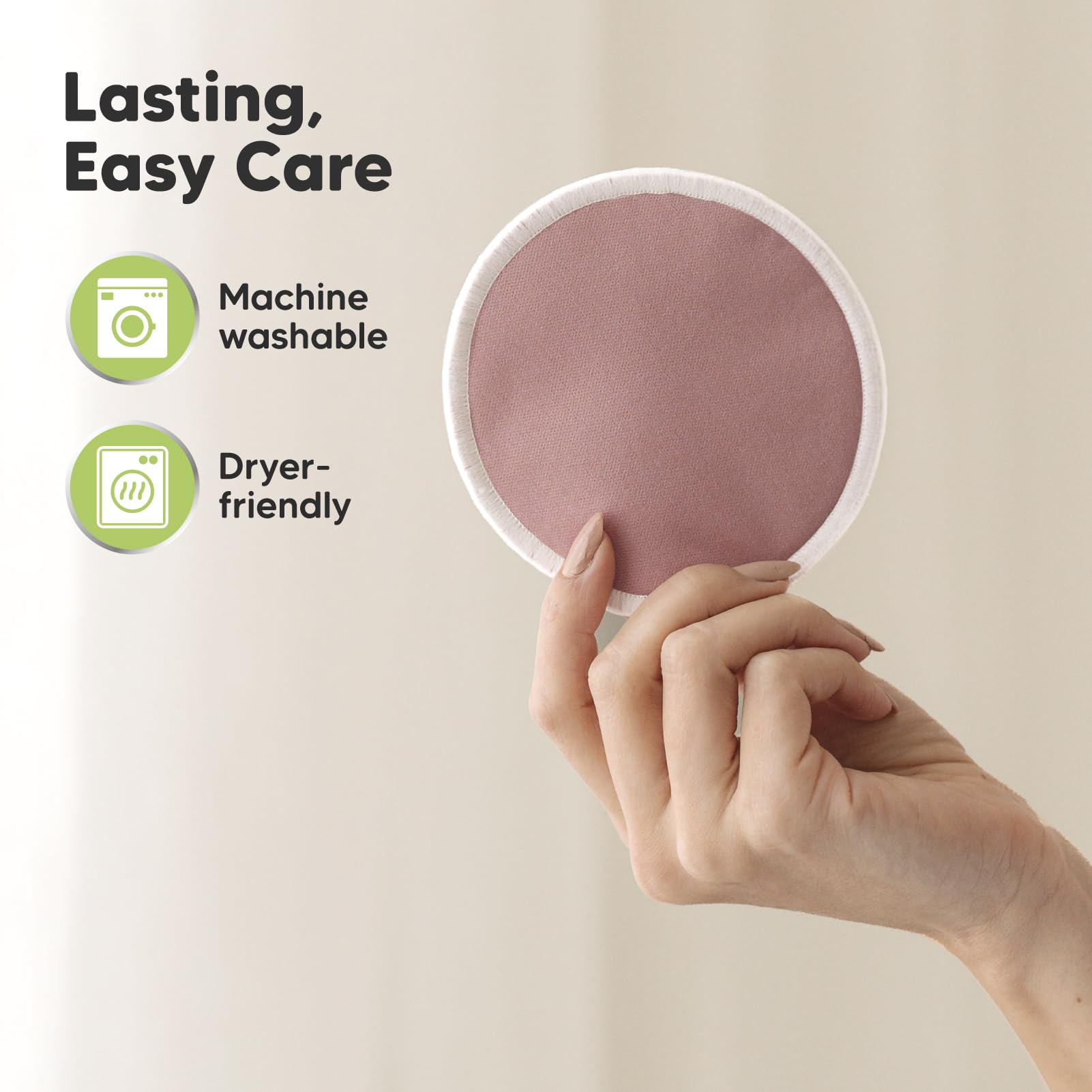 KeaBabies wet bag for on-the-go storage of nursing pads.