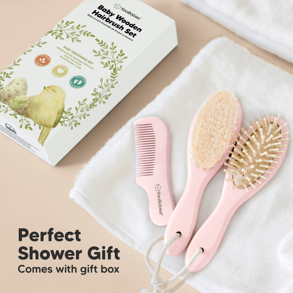 KeaBabies wet or dry hair compatibility for versatile grooming.