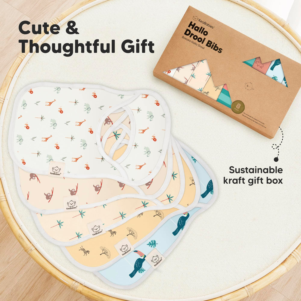 KeaBabies Wildscape gift box presented as a practical newborn essential