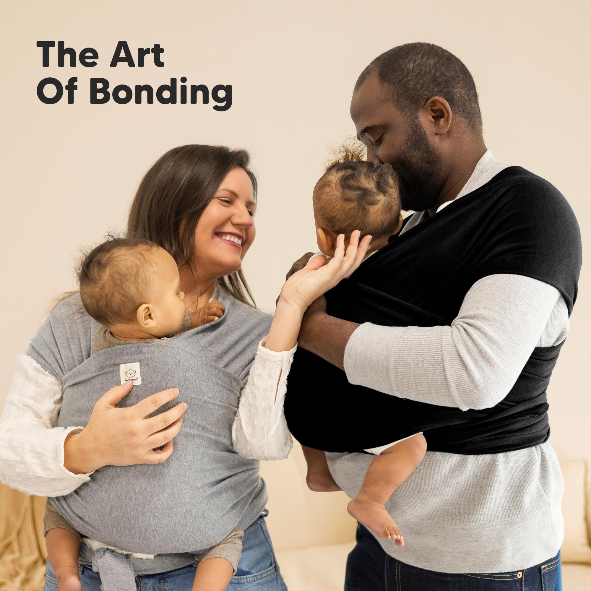 KeaBabies wrap one-size-fits-all underscores inclusive sizing for growing babies.