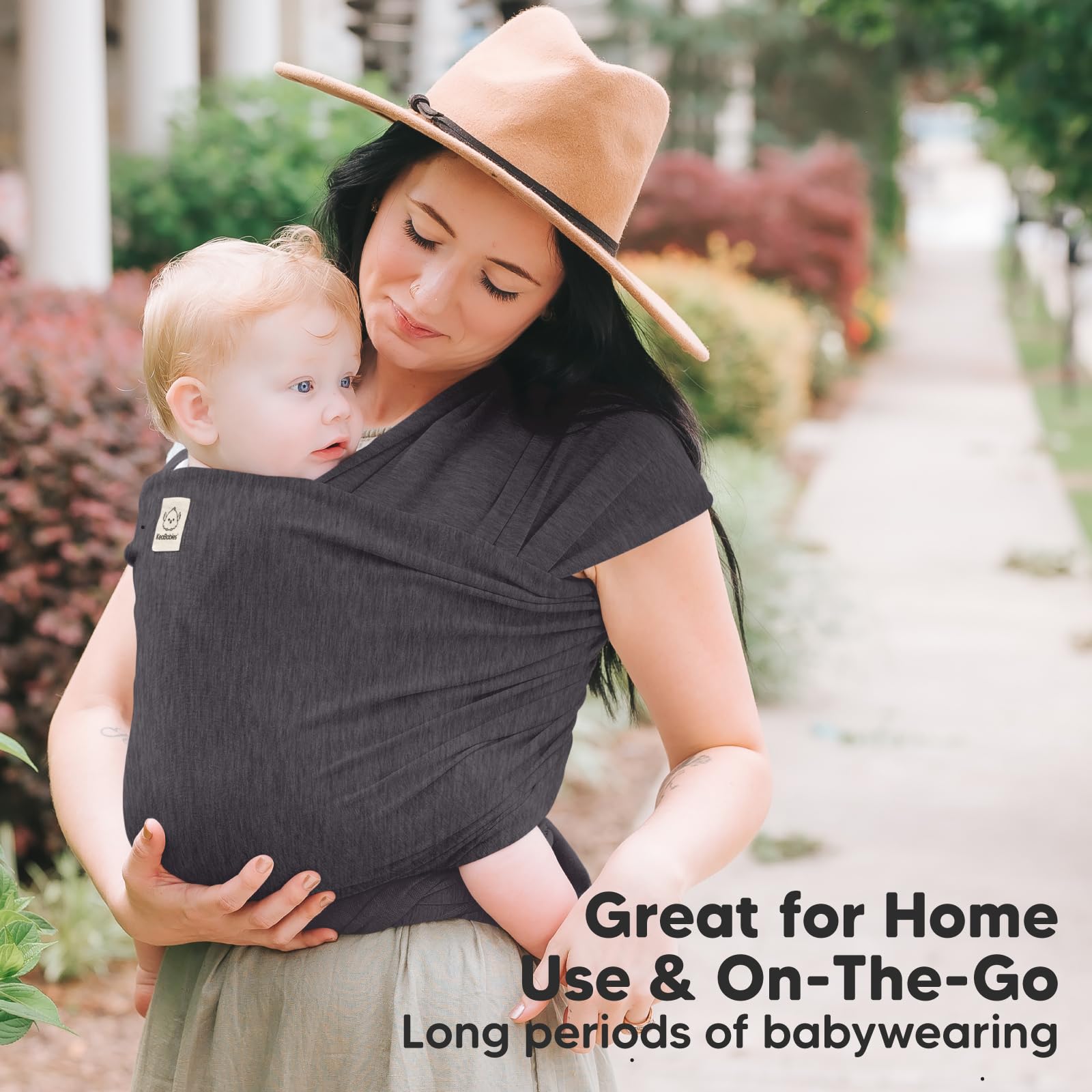 KeaBabies wrap used as postpartum wrap for gentle support.