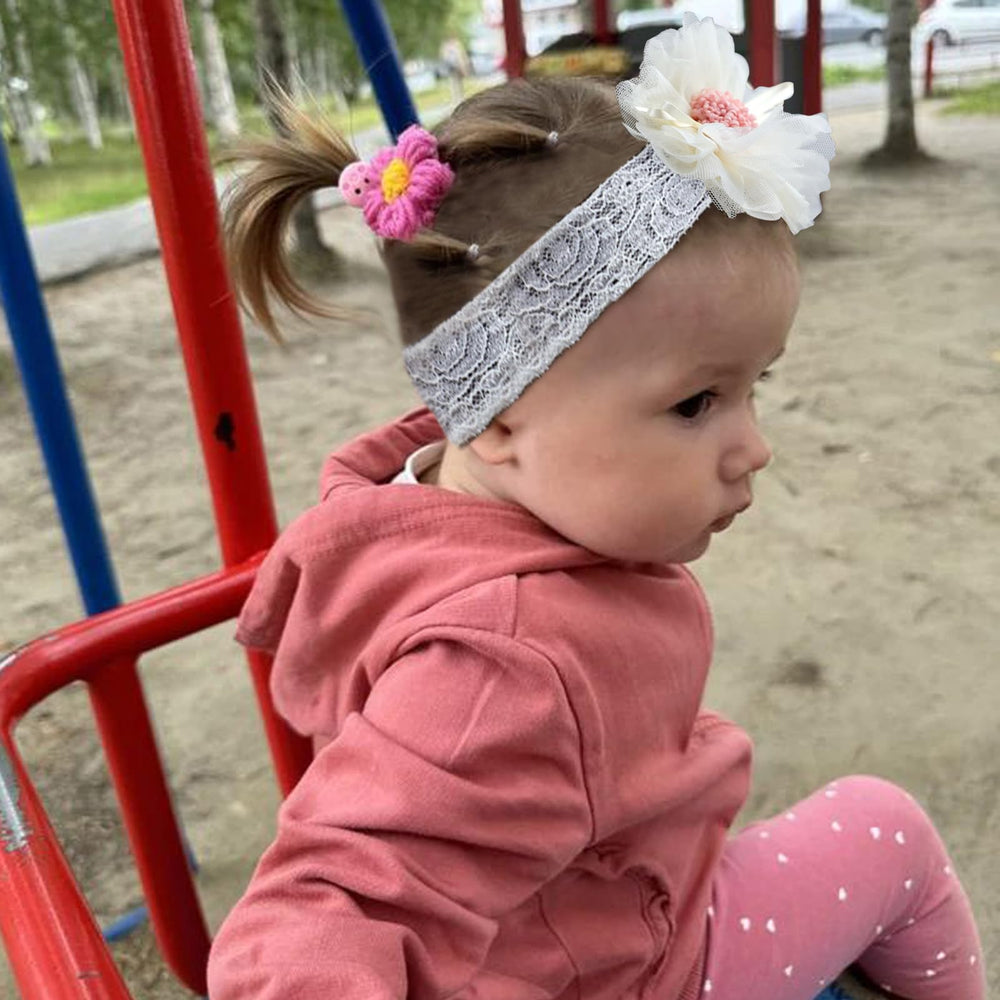 KEAINVRN flower bows finish everyday looks with cute charm