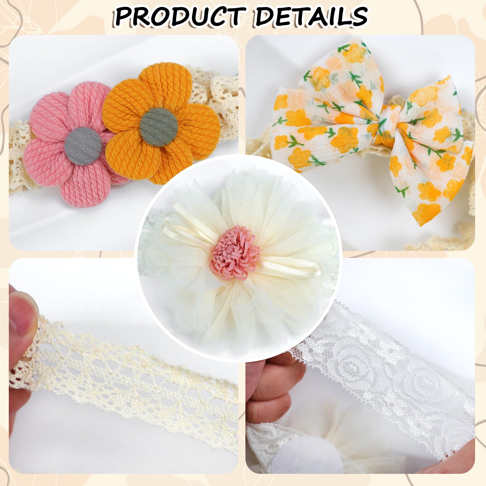 KEAINVRN headbands match outfits for photoshoots, birthdays, and holidays