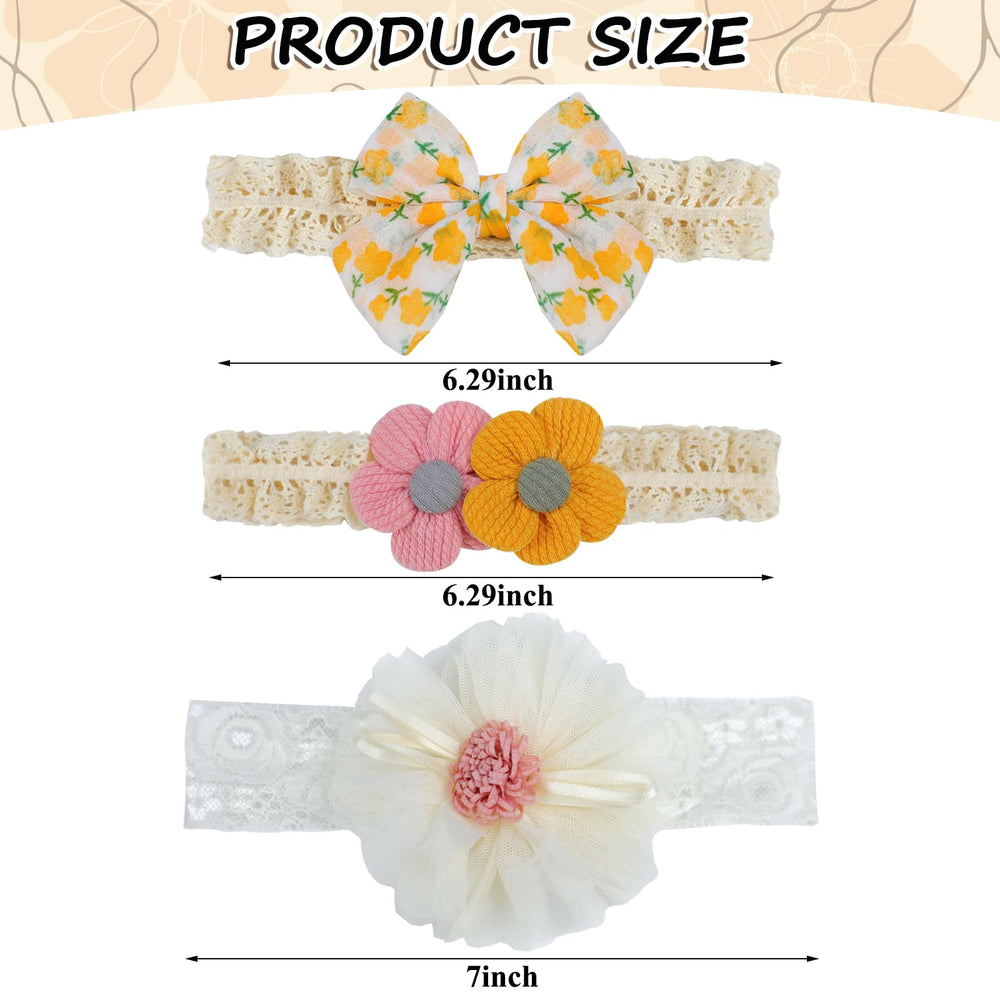KEAINVRN headbands feature soft nylon for gentle, secure daily wear