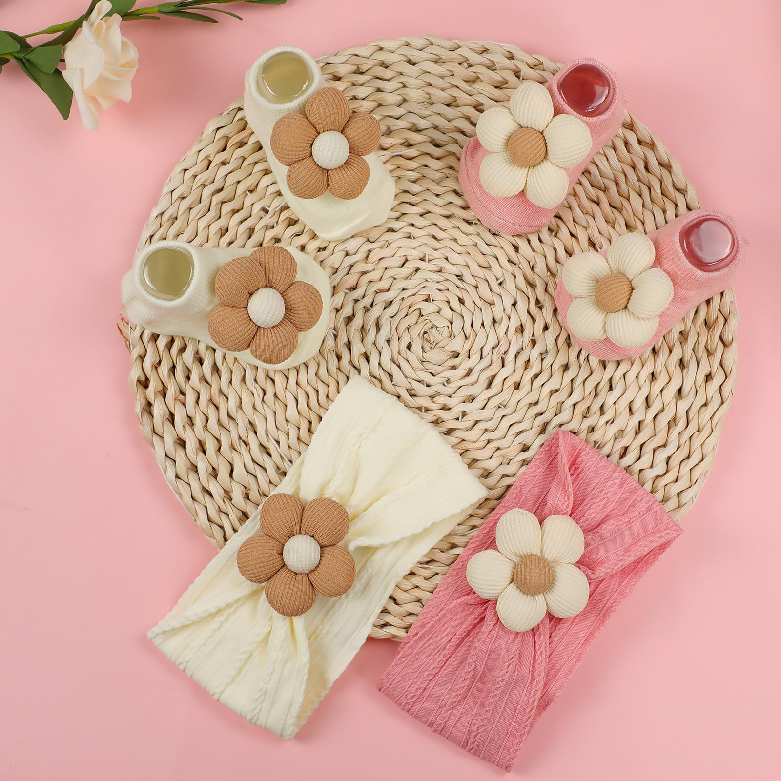 KEAINVRN packaged baby accessories - ready for gifting and everyday outfits