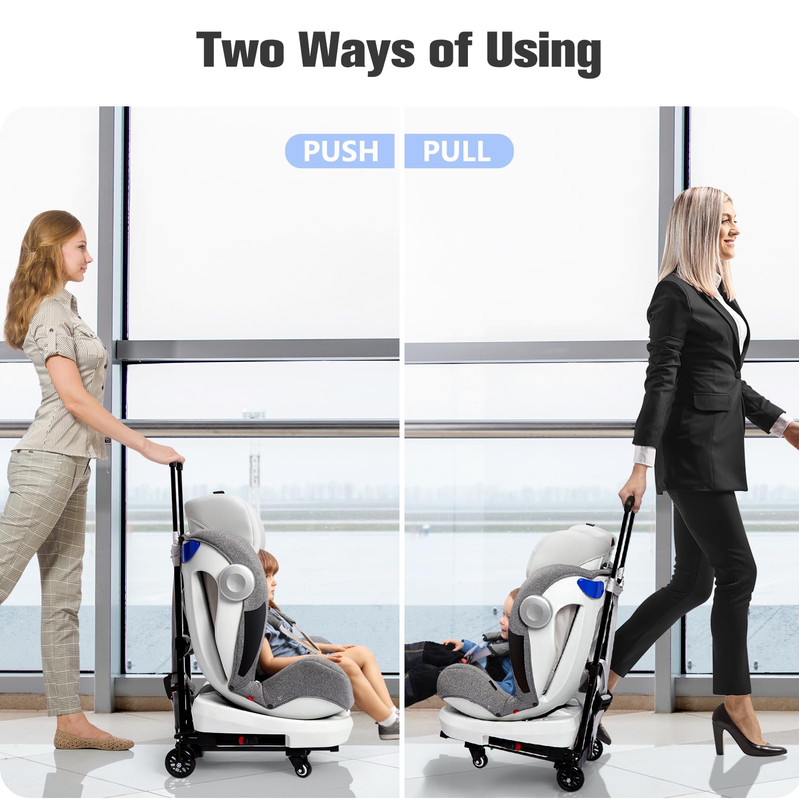 KEDSUM folding dolly with sturdy steel frame for durability.