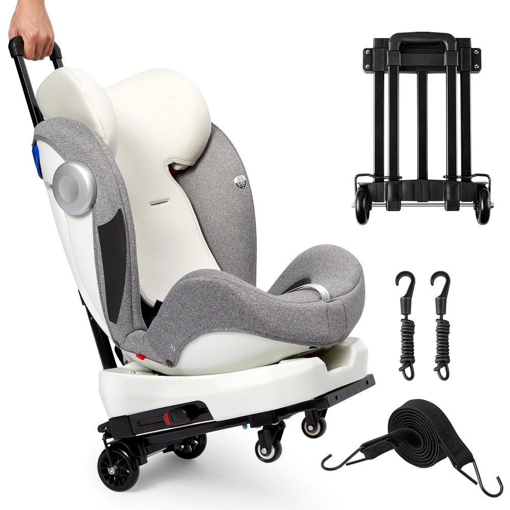 KEDSUM folding hand truck dolly folded compact for under-seat storage.