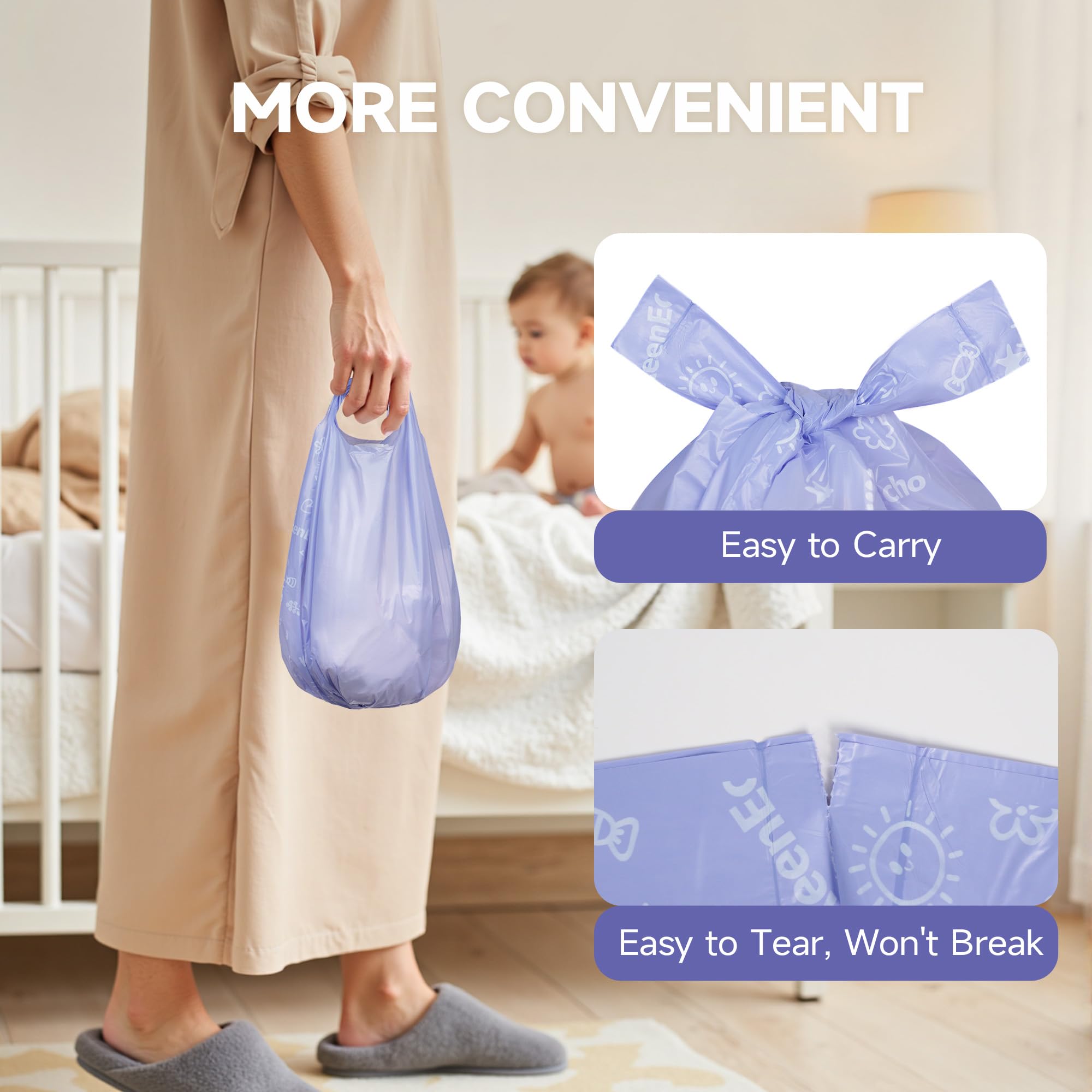 KeeneEcho bags suit home and travel, staying compact and easy to store.