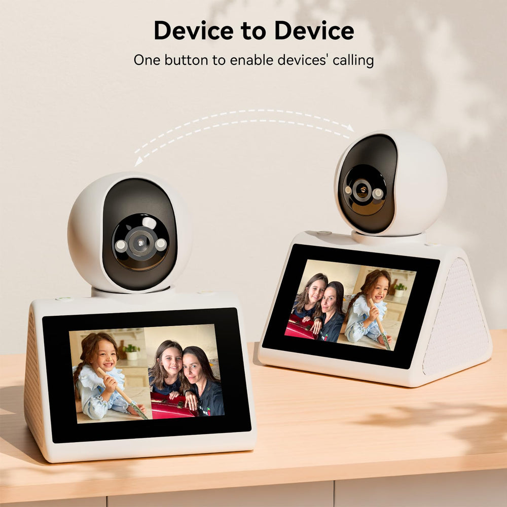 KEENLUK elderly-friendly one-button operation makes video calls simple for seniors