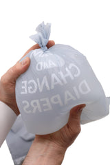 Keepigo biodegradable diaper bags for travel use, containing waste and minimizing odors.